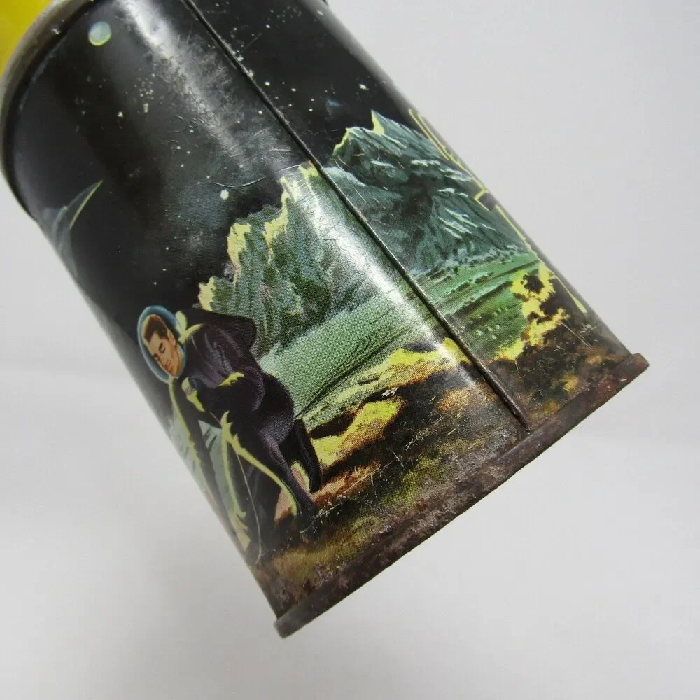 Vintage Tom Corbett Space Cadet Thermos Bottle Aladdin 1952 Sci-Fi Collectible